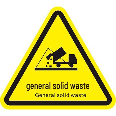 Señales de Seguridad Triangulares para Clasificación de Residuos
