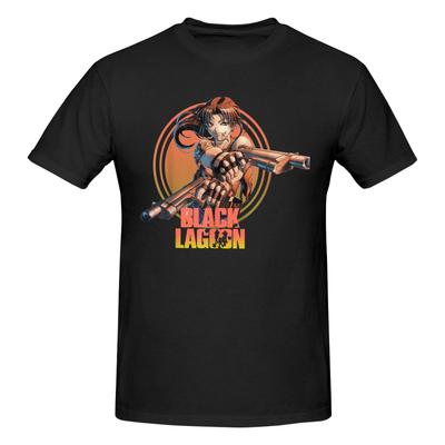 Black Lagoon Anime Waifu Trending T Shirts Graphic Y2k Unique Oneck Unisexs Wounisex T Shirts Clothing
