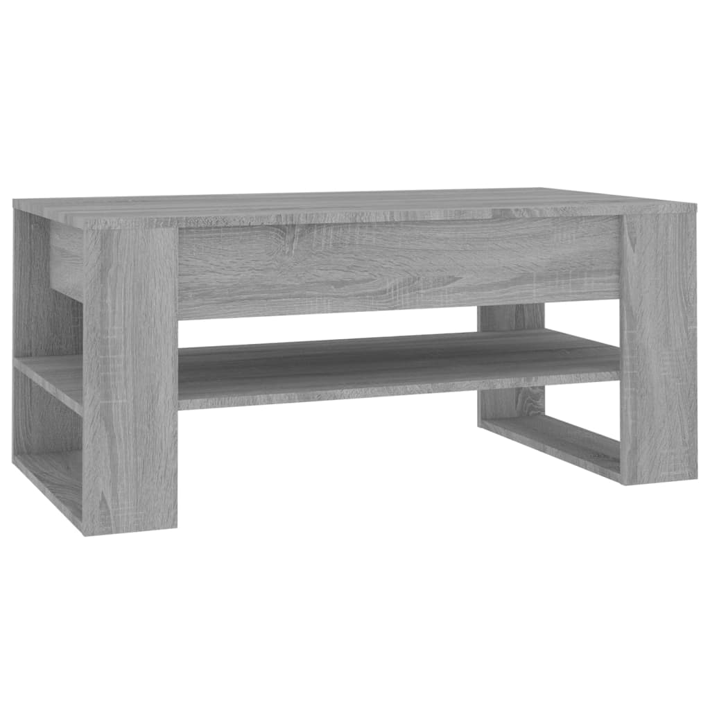 Coffee Table, Grey Sonoma Oak, 102x55x45 Cm