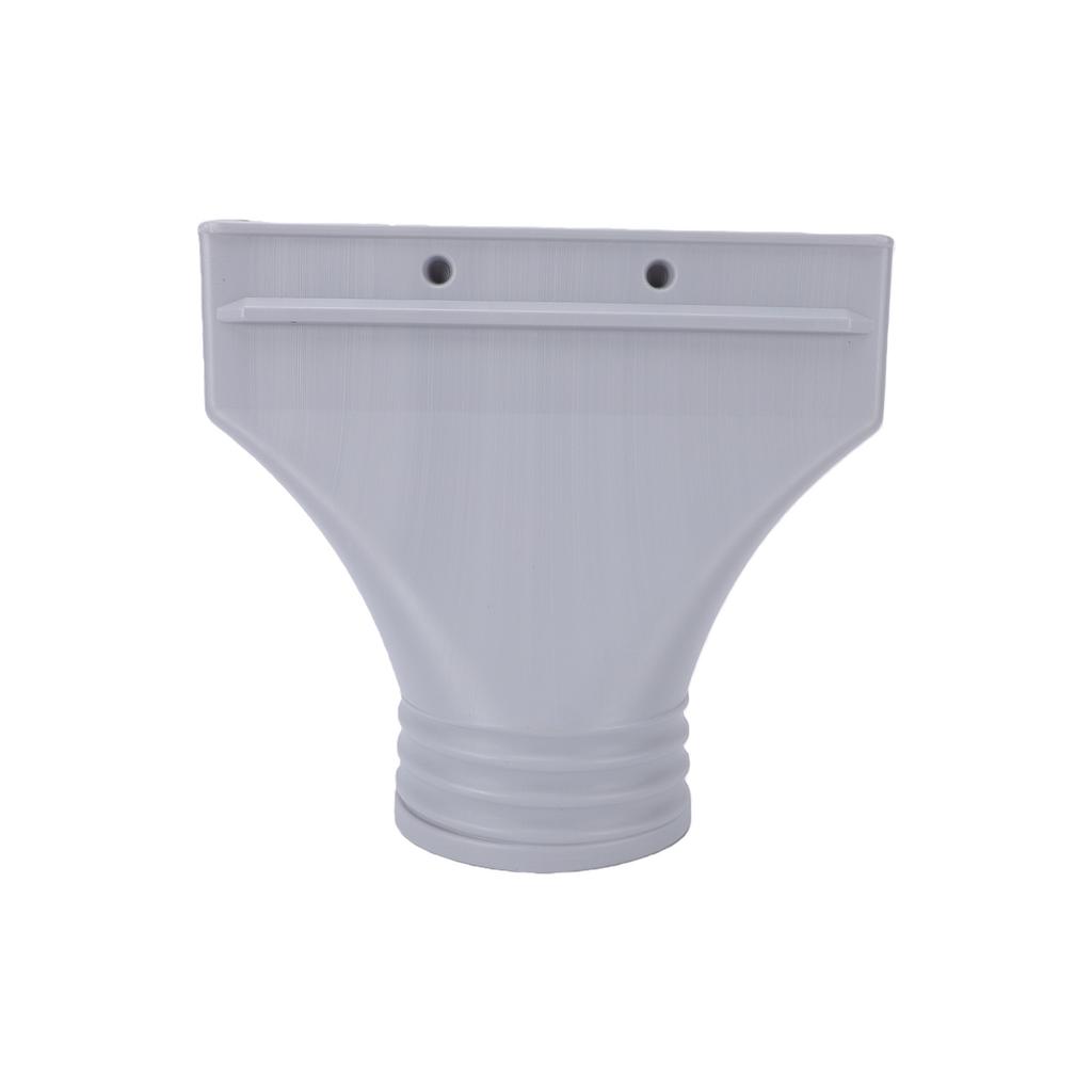 Portable AC Hose Connector Flat Hose Adapter for Air Conditioning Exhaust Ventilation Kit Tool Free Installation Space
