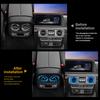 8/64 Color LED Air Vents For Mercedes Benz W464 G-Class 2018-2025 'The G' Car Ambient Light Turbine Nozzle Decoration Lamp Kit