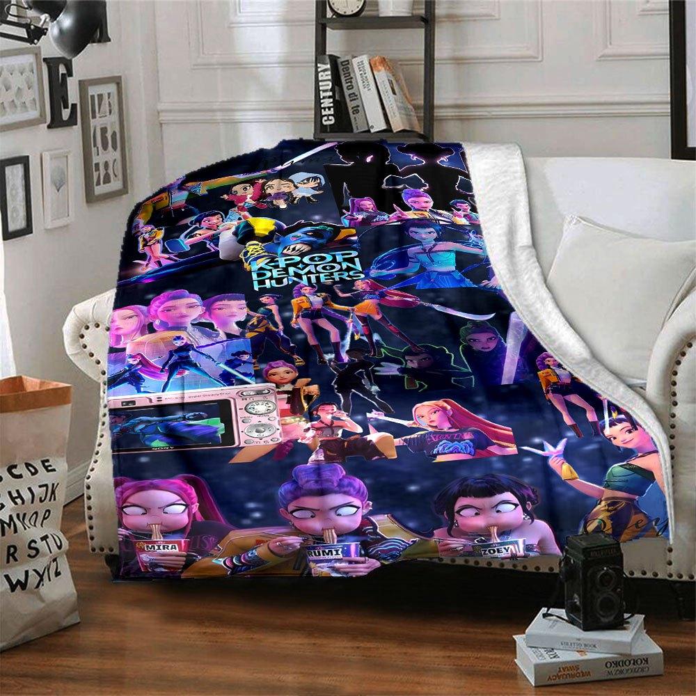 

1pc hunter x (12) Blanket Soft Warm Throw for Home, Office, Travel All Season Cozy Bedding Gift, Office Cozy AccessoryB1 80x120cm