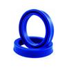 2Pcs PU Hydraulic Oil Seals with Single Lip Radial Shaft for Equipment Repair