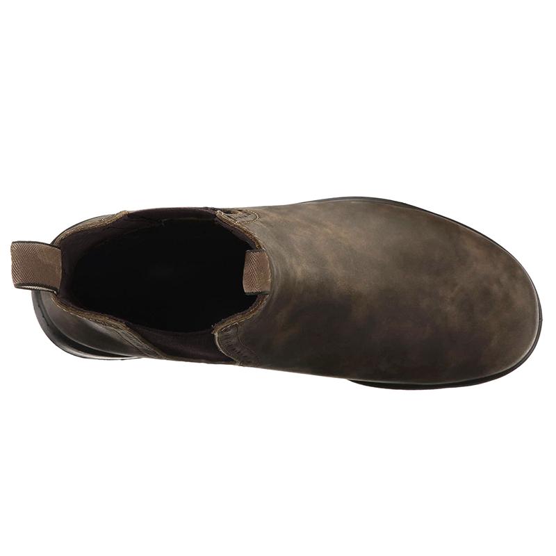 Whoholl Marke Chelsea Boots Damen Handgefertigt Business Schwarz Rot Slipper Flock Pu Cowboy Stiefel Sapato Masculino Damen Stiefel 2024