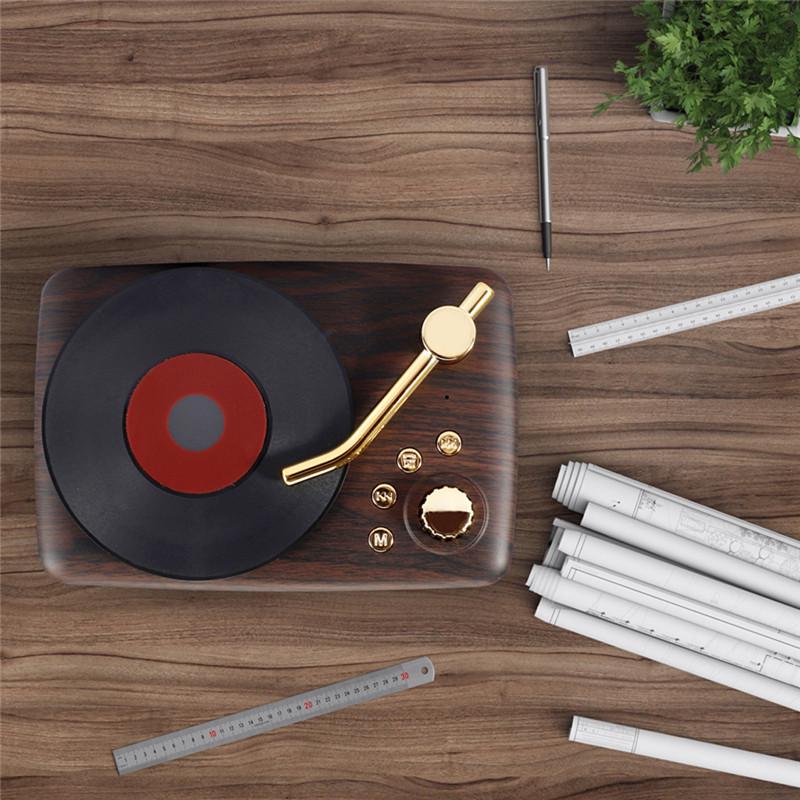 Kinganda Portable Retro Stereo Vintage Bluetooth Wireless Speaker With MIC TF Card Slot 7.18