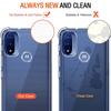 1.5MM Thick Air-Bag Clear Case For Motorola Moto E20 E30 E40 E22 E22i E22s E32 E32s E6 Play E6s E7 Plus E13 E7Power Cover Coque