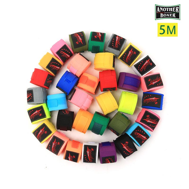 5-Meter Combat Hand Wraps for Boxing, Muay Thai, and Sanda