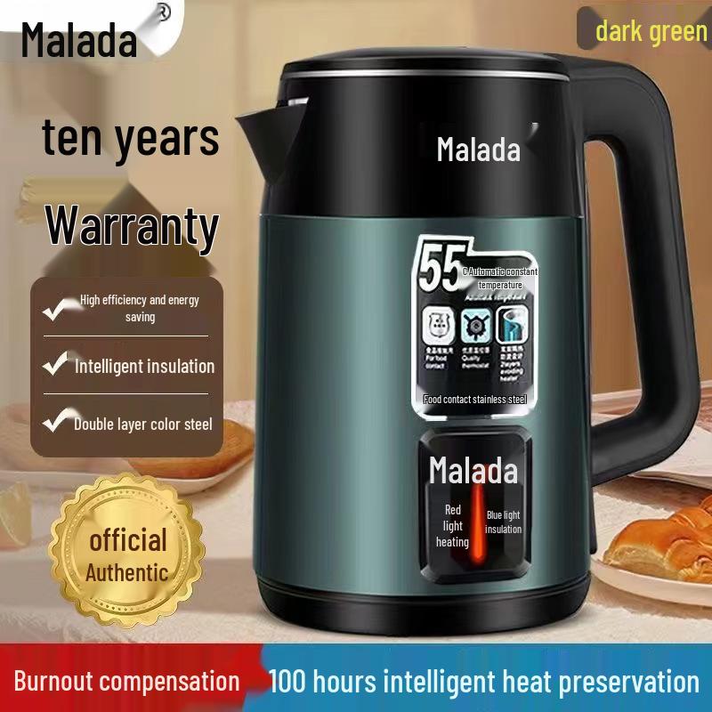 Электрический чайник Wanlida большой емкости из нержавеющей стали с автоматическим отключением