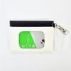 Pass Commuter Pass Card 2 Synthetic PU with Coil Face Up SN [Snoopy] Case, Holder, Case, Cards, Leather, Leather, Mini, Small, Chain, Simple, 0096,