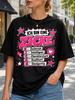 I Am A Bitch Pink Stars Hearts And Gerunisex Acrostic Personality Text Graphic And Casual Unisex All TShirt