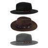 Wide Brims Wool Hat for Adult Stage Performances Hat Theme Party Costume Hat Masquerades Dressing Hat Music Festival Hat