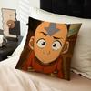Avatar Der Herr der Elemente Zeichentrick Personalisierte Kissenhülle Kinderzimmer Wilde Party Dekor Kissenbezug Kind Geburtstag Dusche Geschenk