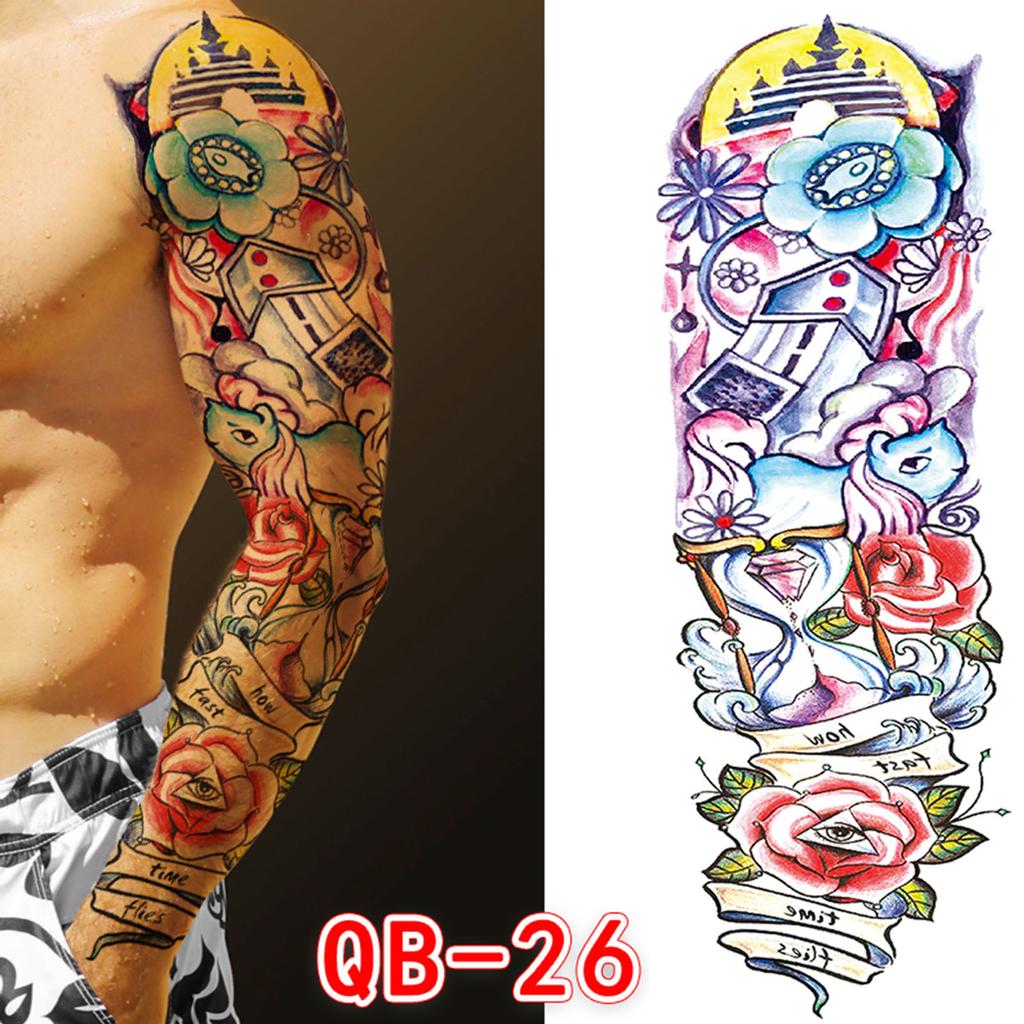 Men Arm Temporary s Sticker Fake Tatoo Hot 3D Art