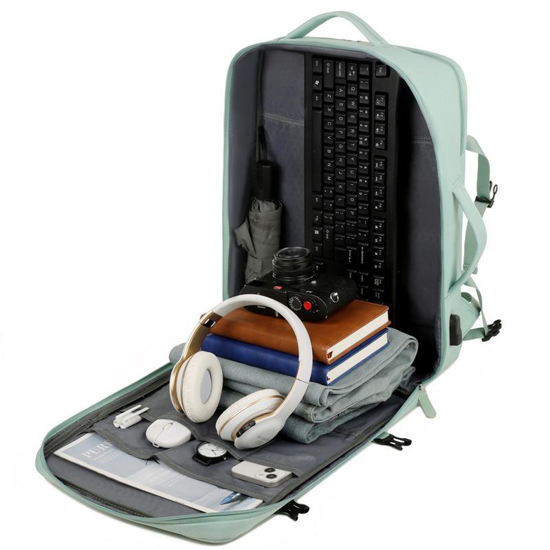 2024Men Women'S Bag Large Capacity Journey Multifunction Backpack With Shoe Storage Multilayer Dry And Wet Separation Waterproof