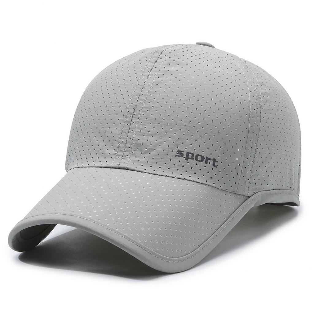 2025 New Hat Men's Summer Thin Quick-drying Duck Tongue Outdoor Sun Protection Versatile Sun Casual Fishing Sun Hat