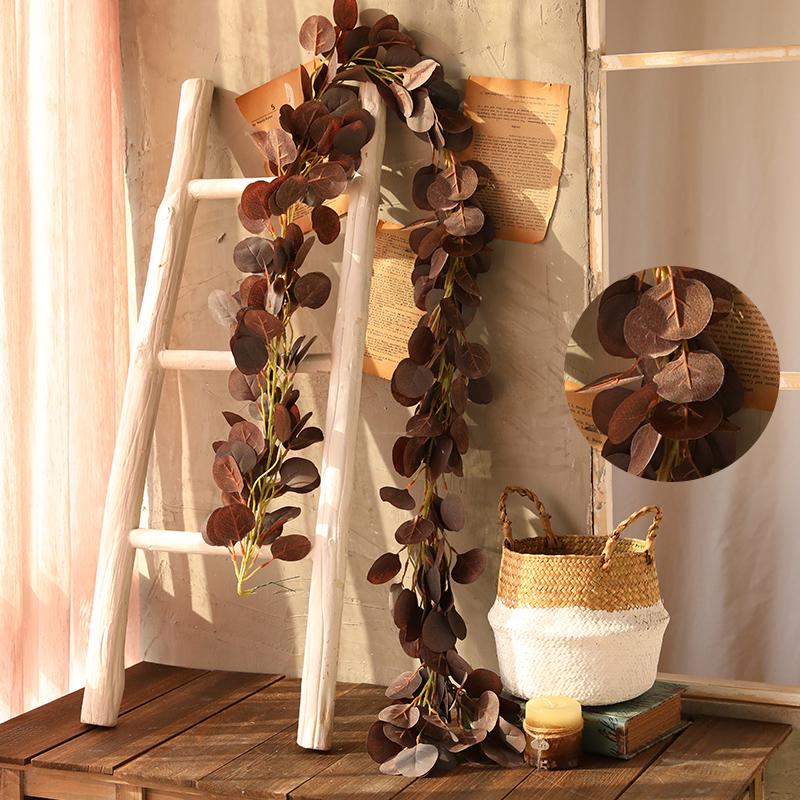 Artificial Green Leaf Vine for AC Pipe & Ceiling Decoration