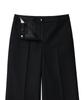 MUSINSA STANDARD WOMAN Women'S Wool Flannel Wide Slacks [Black]