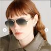 AMELIA Unisex Aviator Sunglasses: Trendy, Handmade Metal for Holidays & Parties