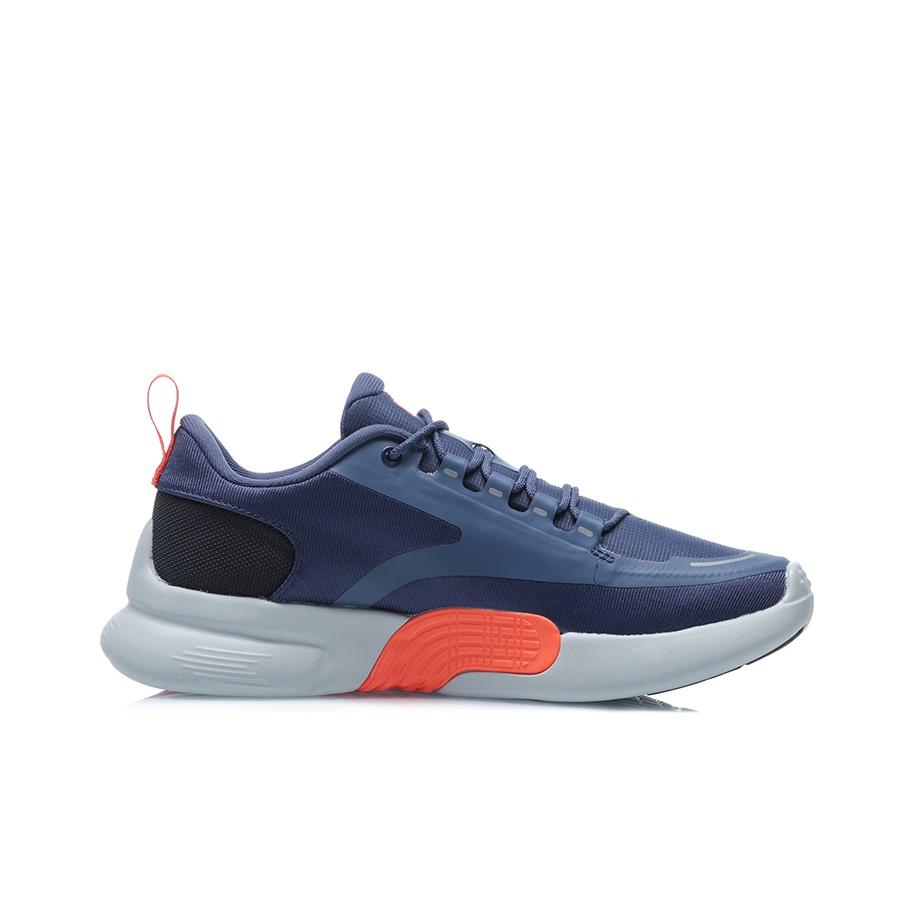 Li Ning Cfr Απορρόφηση Κραδασμών Αναπήδηση Χαμηλά Αθλητικά Παπούτσια Unisex Αθλητικά Παπούτσια Μπλε Μαύρο ARHQ221-3