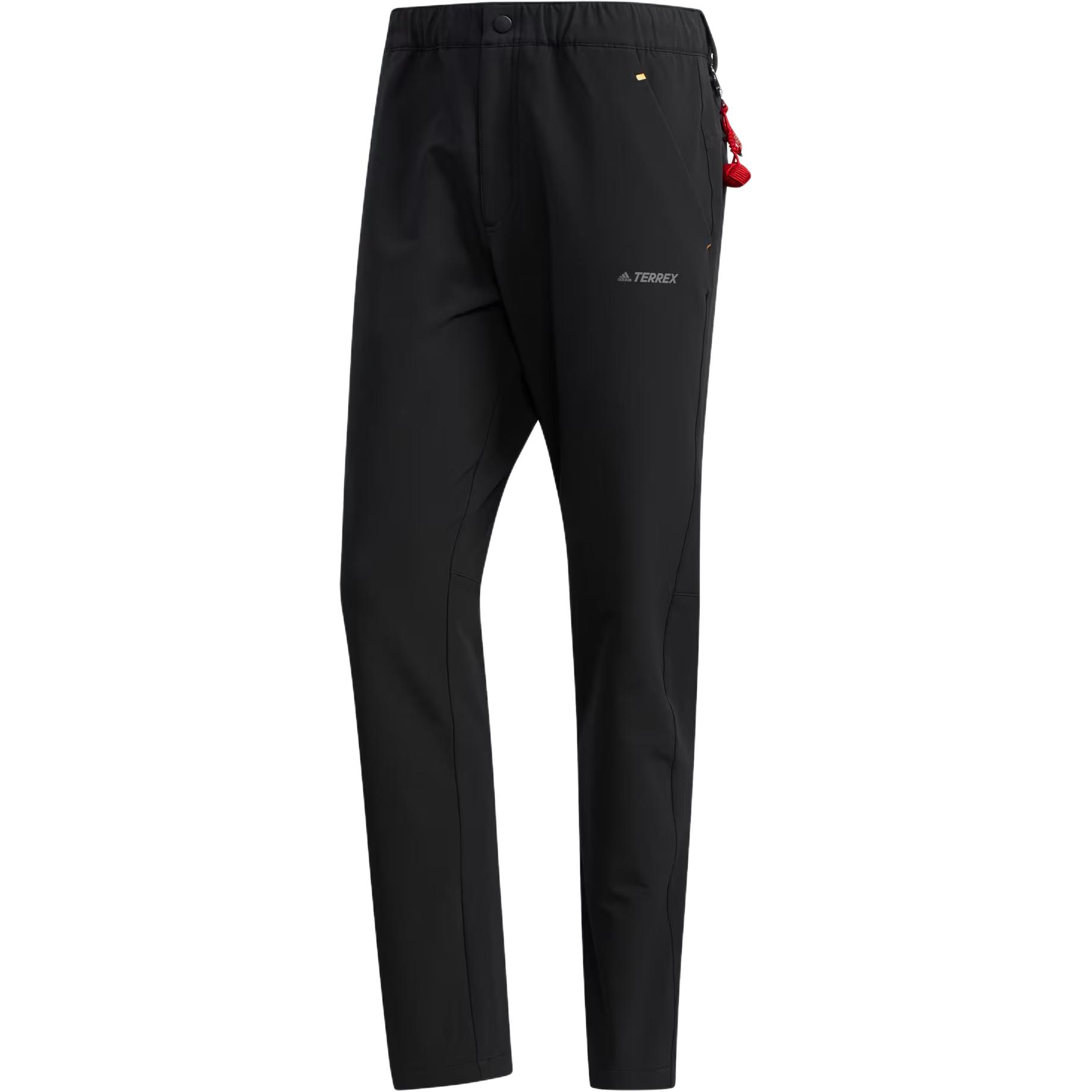 

Adidas Cny Comfortable Fashion Versatile Mid-Rise Knitted Sports Pants Unisex Pants Black FN0796 M