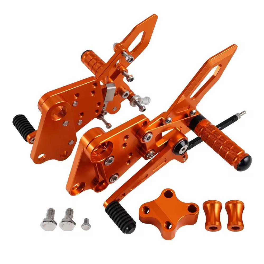 KTM Duke 125/200/250/390 '17-'22 Enhanced Raised Rearset Footpeg Bracket Assembly