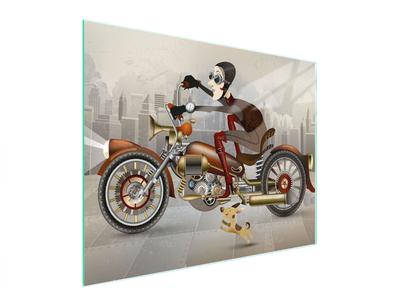 SZKLANA DESKA DO KROJENIA 52x40 MOTOCYKL