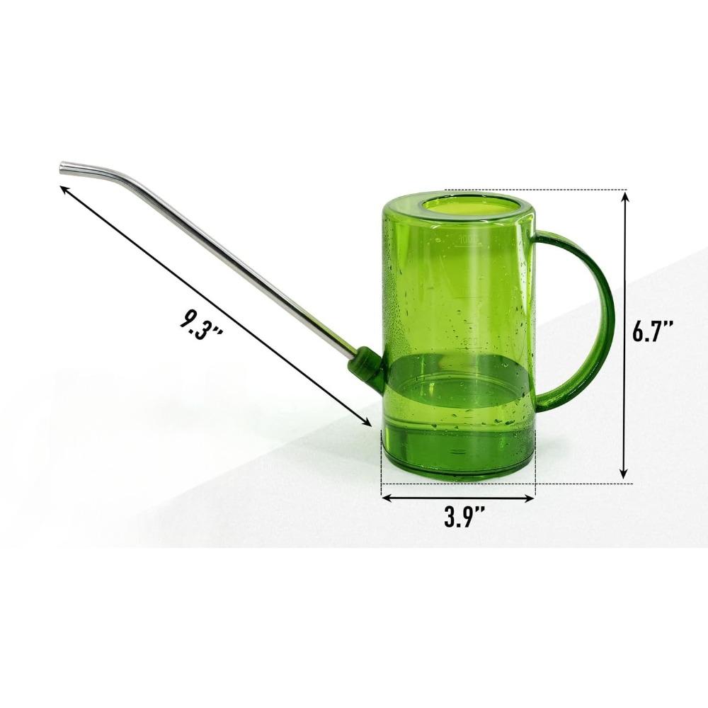 1L Long Spout Garden Watering Can with Precision Indoor Plant Watering Device