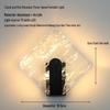 Acrylic Wall Lamp: Modern Creative Design for Bedroom, Hallway, Staircase, and Decorative Use
