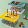 Kids Building Block Storage Box Toys Organizer Stackable Block Case Books Stationary Holder Sundries Snack Container