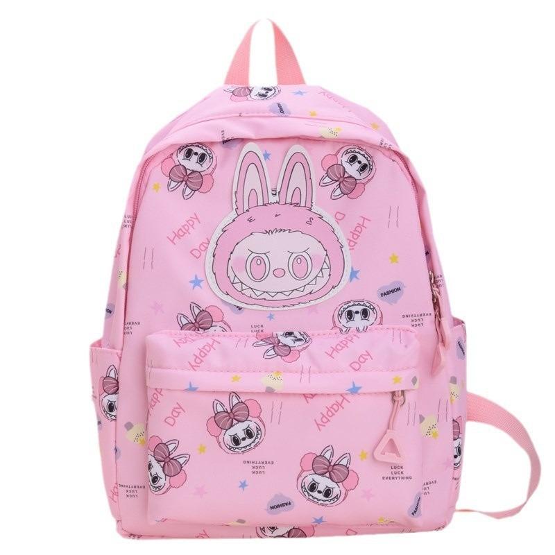 Labubu School Bag New Large-capacity Casual Versatile Primary School Students Lightweight Children's Backpack CLE