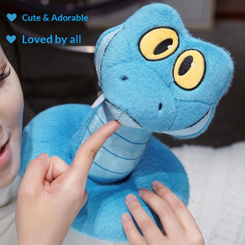 20-25Cm  Zootopia 2 Gary The Snake Cute Stuffed Plush Soft & Cuddly Filled Doll Santa Christmas Toy For Kids And Fans