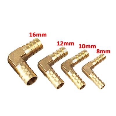 8/10/12/16mm Barb Tail Brass Hose Fitting Pagoda Air Fuel Water Gas Tube Connector Joint Adapter Irrigation Pipe Couplings