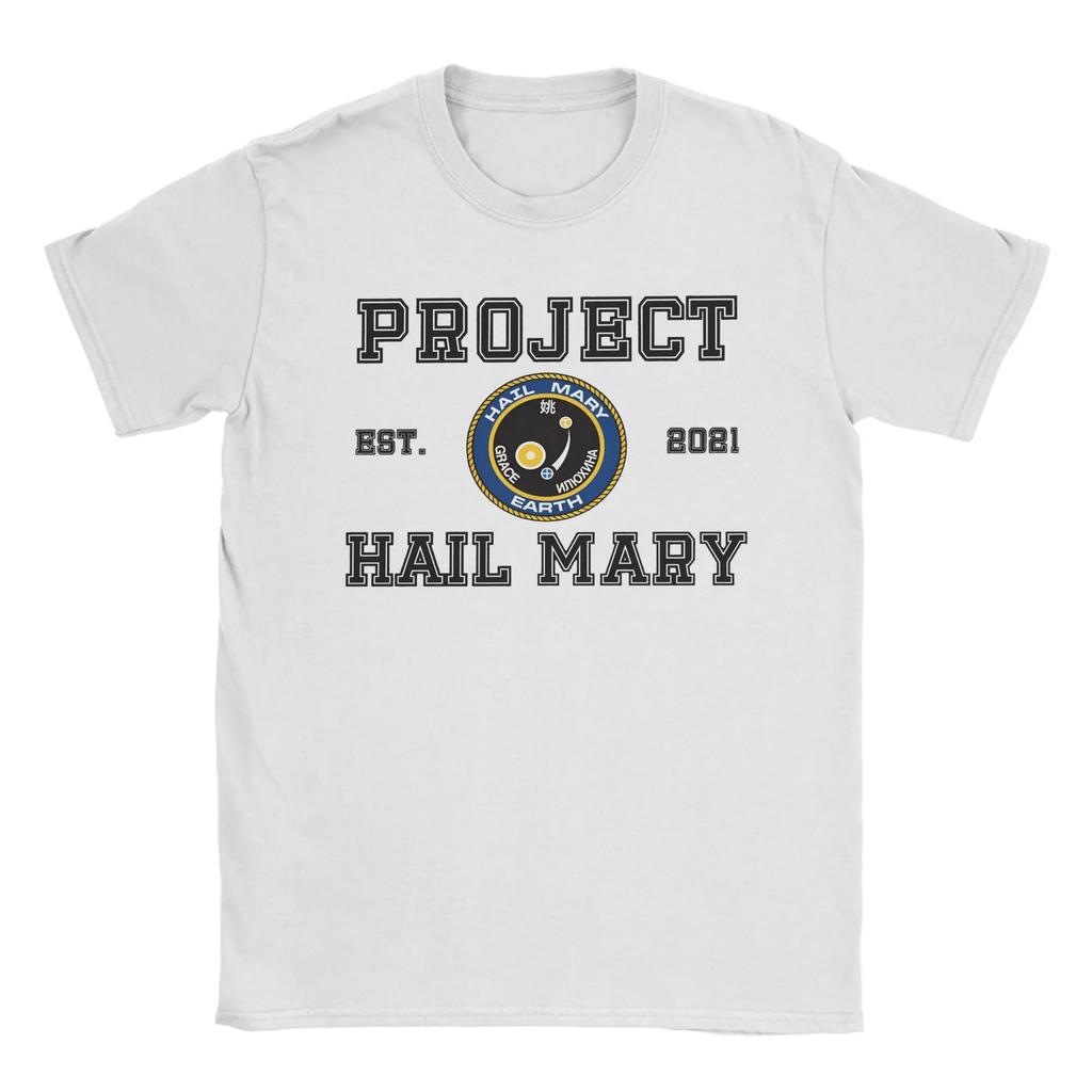 Project Hail Mary Amaze Fun Y2K Beach Shirts 2026 Summer New Unisexs Womens Casual Fashion Cotton Oversized Tshirt Street Y2K