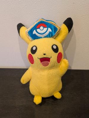 Pikachu Plush Toy with Ball Hat Pocket Monsters Center Yokohama Limited Edition Pokémon Pokémon - - Pokémon