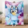 Bluey Blanket Durable Comfort Perfect for Office Chair Chair Bed for All Occasions Warmthful Decor Ideal Gift For Birthday Valentine'S Day