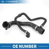 Engine Radiator Hose No.17127640916 Lower Coolant Hose Pipe for BMW 528i XDrive 2.0L 2012-2016 Rubber Black