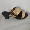 Coarse Fashionable Womens Sandals Heeled Open Toed Formal High Heels Womens Fashionable Onepiece High Heels