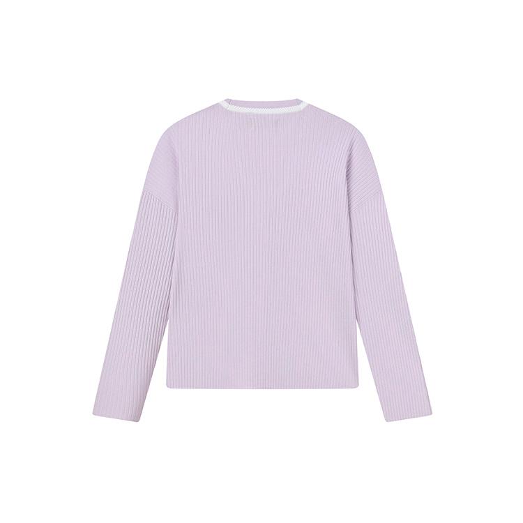 New FILA Knitwear Women's Blossom Pink Purple F11W221403F-PU