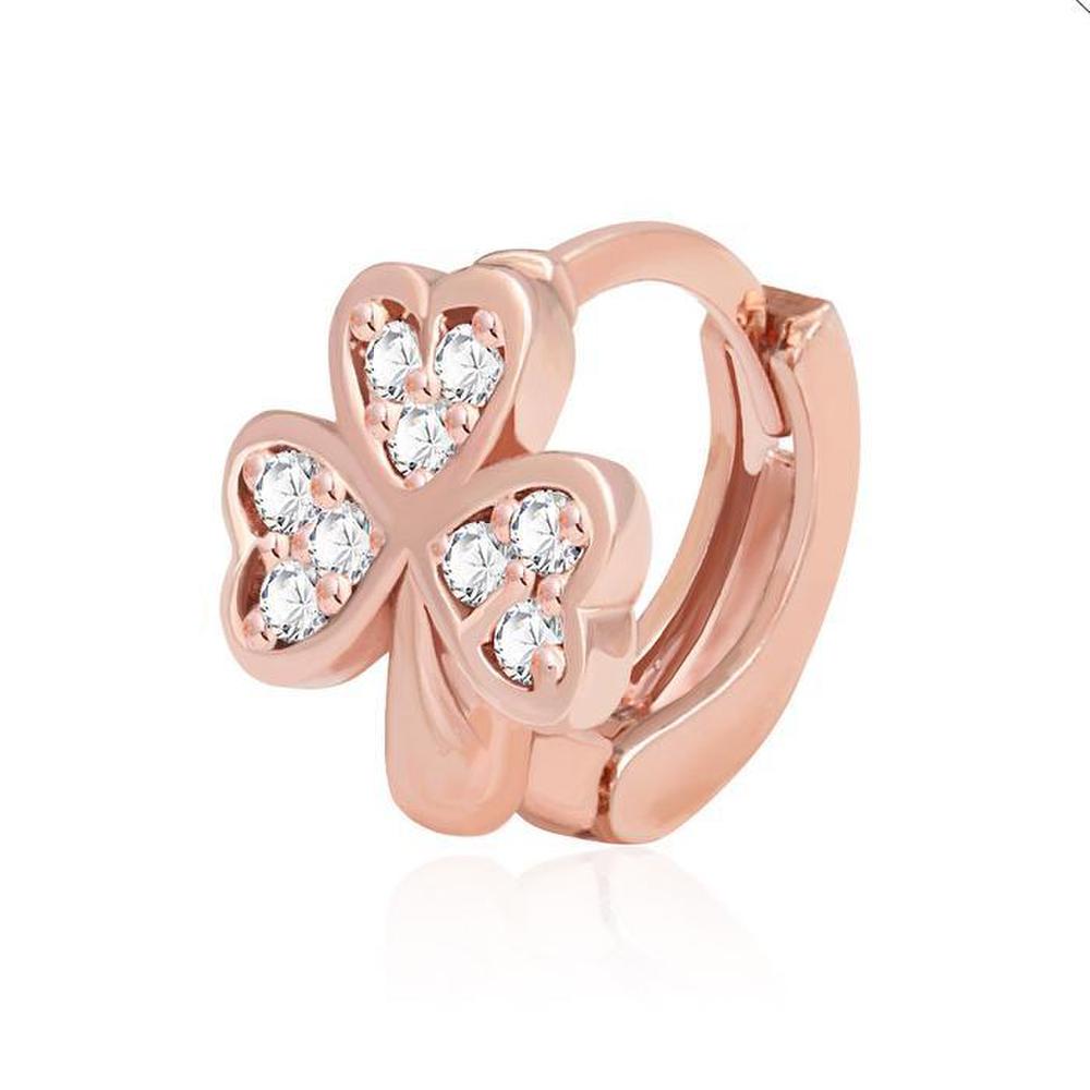 

Clover 14K Gold Needle Cubic Rose Gold Lucky Ring Piercing (S8539496)