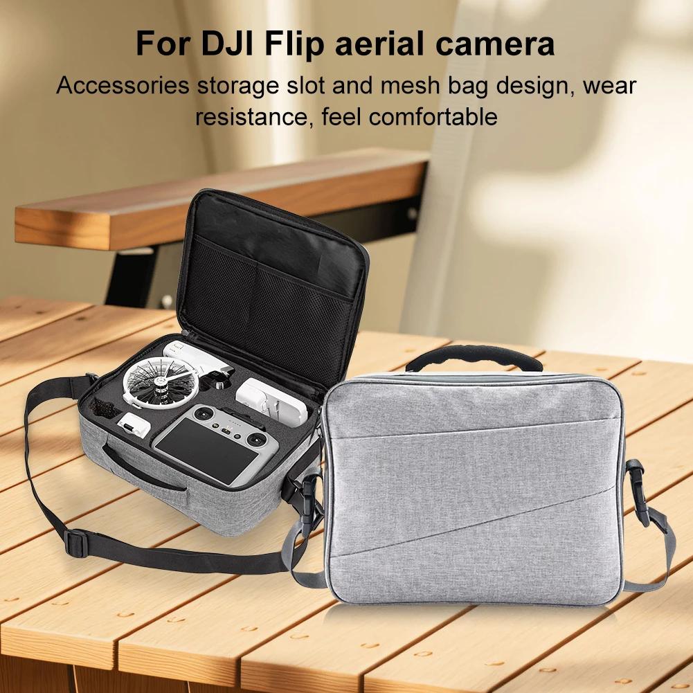 Carrying Case For DJI Flip Portable Protective Storage Bag Compatible with DJI Flip Drone Shoulder Bag Handbag Backpack Cloth