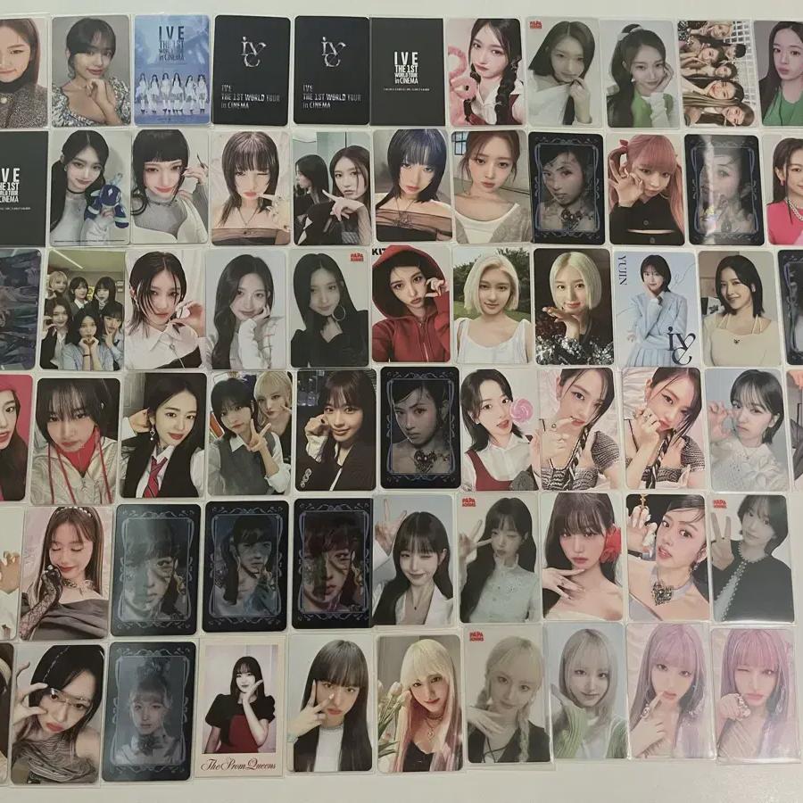 

64 Official Ive Photo Cards Sold In Batches