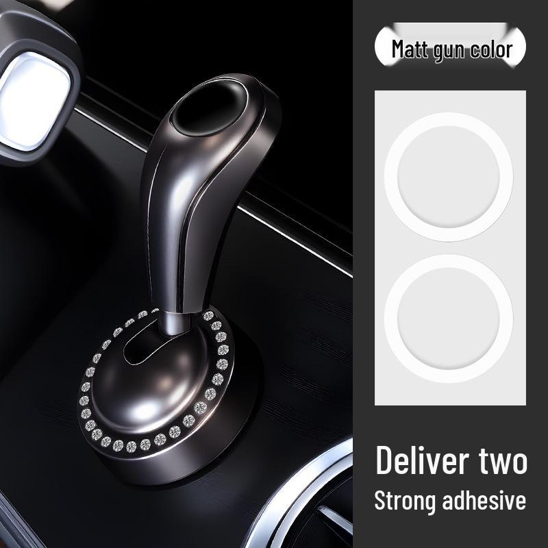 

Car Engine Start/Stop Button Cover - Metal Rod Ignition Decor