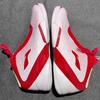 New LiNing Cushioning, Wear Resistant Mid Top Basketball Shoes Unisex Red White ABAF031-7