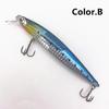 13cm/20g Fishing Minnow Flash Lures Flash Blade Floatng Sea Bass Lure Bait Hard Floating Wobblers Crankbait