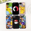 Phone Cover for Motorola Moto G55 G45 G75 G85 G13 Edge 50 30 Fusion 40 NEO Ultra Pro Case  P-Pokemons GO P-Pikachus Gengar