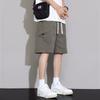 Men's Summer Multi-Pocket Cargo Shorts Men's Casual Fashion Color Loose Cargo Shorts