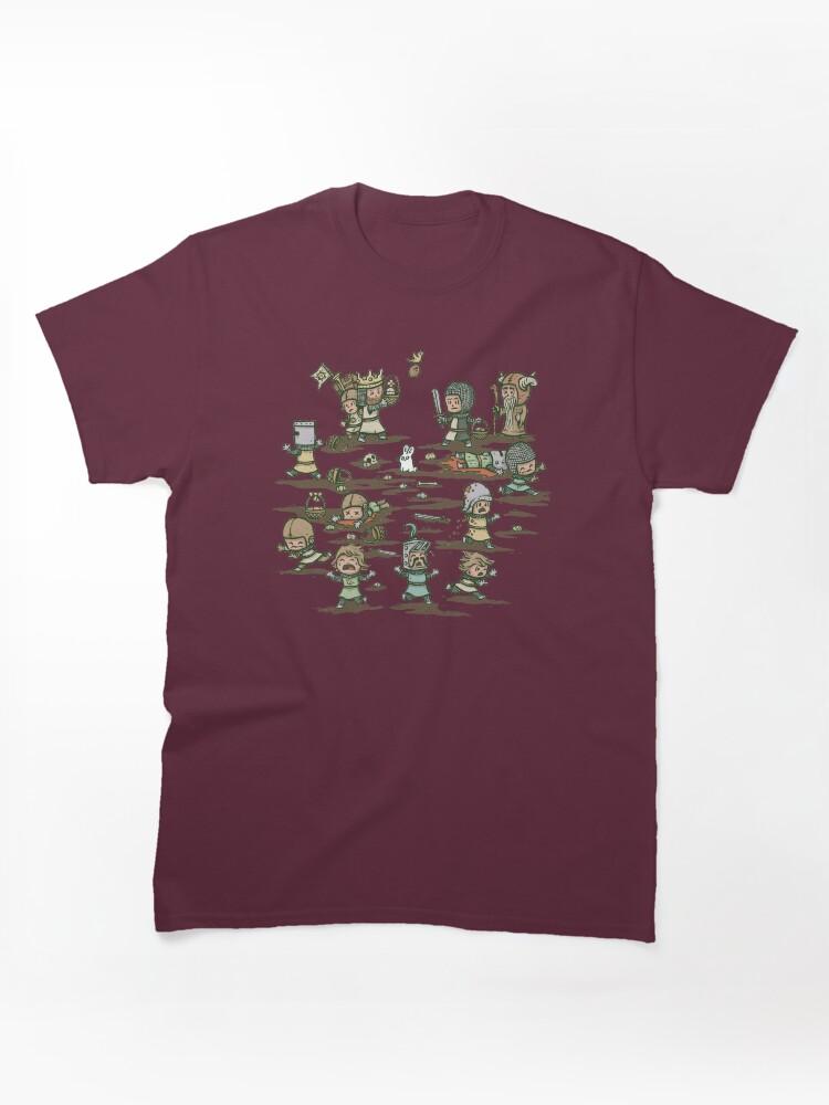 Knights of Fiona The Killer Rabbit of Caerbann-Egg Classic Unisex T-Shirt