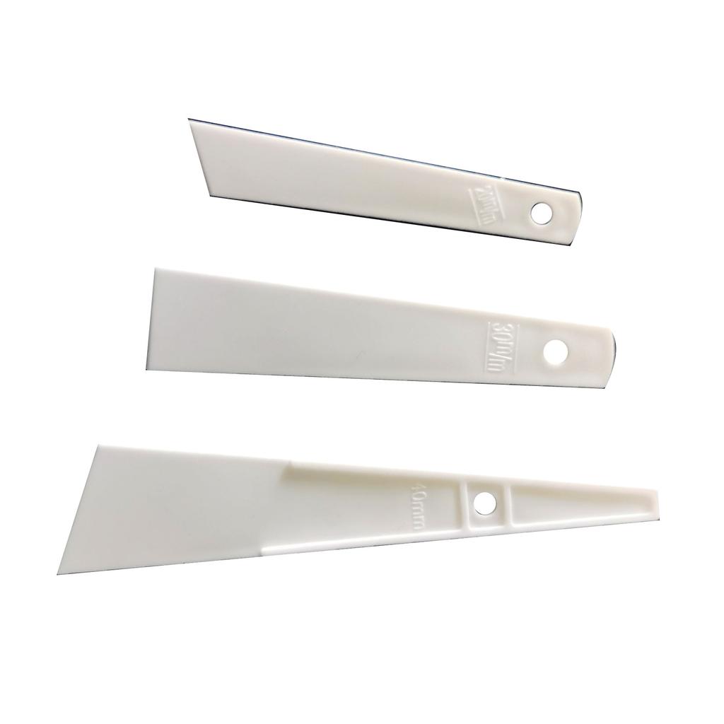 Plastic Paint Scraper 20mm/30mm/40mm Scraper with Long Handle Plastic Scraper Putty Knife Wallpaper Tools for Applying