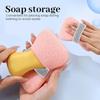 Bath soap sponge, deep cleansing bath tool exfoliating body bath sponge, with soap bag and wristband, unisex bath products