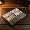 10 Sheets Banknotes And Coin Collection Book Storage Pouch Holder For Commemorative Coin Organizer